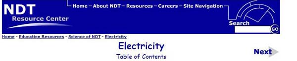 NDTResourceCenterElectricity