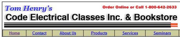 TomHenrysCodeElectricalClasses