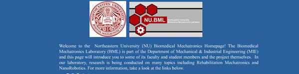 BiomedicalMechatronicsLaboratoryNortheasternUniversity