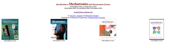 ColoradoStateIntroductiontoMechatronicsandMeasurementSystems