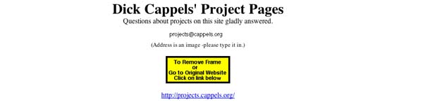 DickCappelsProjectPages
