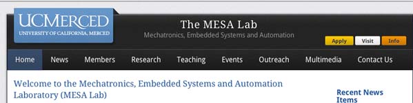 MechatronicsEmbeddedSystemsandAutomationLaboratoryMESALab