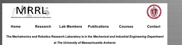 UMassMechatronicsandRoboticsResearchLaboratory