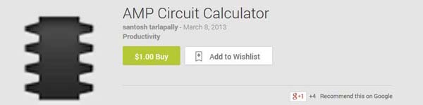 AMP Circuit Calculator
