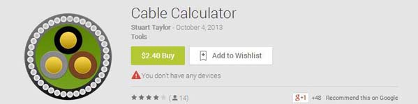 Cable Calculator