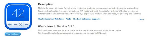 PCalc - The Best Calculator