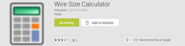 Wire Size Calculator